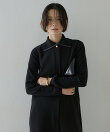 【アンサンブル可能】フェザートリミングニットプルオーバー