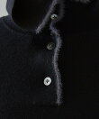 【アンサンブル可能】フェザートリミングニットプルオーバー