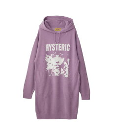 HYSTERIC GLAMOUR FLOWER TRAVELINGジャカード ワンピース ヒステリックグラマー ワンピース・ドレス ワンピース パープル ブルー ブラック【送料無料】