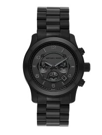 MICHAEL KORS Runway MK9073 ウォッチステーションインターナショナル アクセサリー・腕時計 腕時計 ブラック【送料無料】