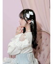 リボンヘアクリップ4点セット