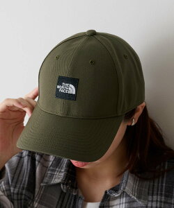 �ySALE�^10%OFF�zTHE NORTH FACE THE NORTH FACE/SQUARE LOGO CAP NN02334 �J�Z�b�g�`���[�g �X�q �L���b�v �u���E�� �u���b�N�y���������z