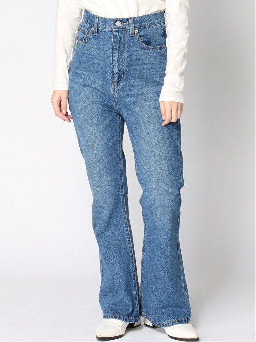 Wego Wego L ハイウエストデニムフレアパンツ Rakuten Fashion 楽天ファッション 旧楽天ブランドアベニュー Ce7260