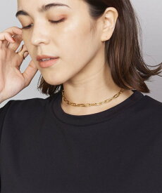 BEAUTY&YOUTH UNITED ARROWS ＜BYOKA＞ゴールドカラークラシックチェーンチョーカー -2WAY- ビューティー＆ユース　ユナイテッドアローズ アクセサリー・腕時計 その他のアクセサリー・腕時計 ゴールド【送料無料】