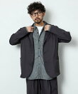 AIRDRY HIGH TECH YARN 高機能素材 テーラードジャケット リラックスフィット 3Bジャケット