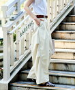 FIT MAGIC マーベルト タックワイドパンツ/スラックス S/M 全4色