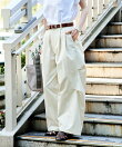 FIT MAGIC マーベルト タックワイドパンツ/スラックス S/M 全4色