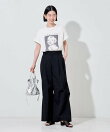 FIT MAGIC マーベルト タックワイドパンツ/スラックス S/M 全4色