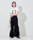 FIT MAGIC マーベルト タックワイドパンツ/スラックス S/M 全4色