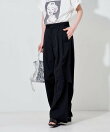 FIT MAGIC マーベルト タックワイドパンツ/スラックス S/M 全4色