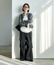 FIT MAGIC マーベルト タックワイドパンツ/スラックス S/M 全4色