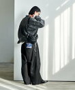 FIT MAGIC マーベルト タックワイドパンツ/スラックス S/M 全4色