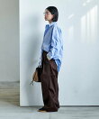 FIT MAGIC マーベルト タックワイドパンツ/スラックス S/M 全4色