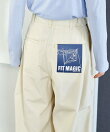 FIT MAGIC マーベルト タックワイドパンツ/スラックス S/M 全4色