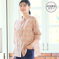 楽天市場】リバティプリント ブラウス（袖の長さ七分袖・五分袖）の通販