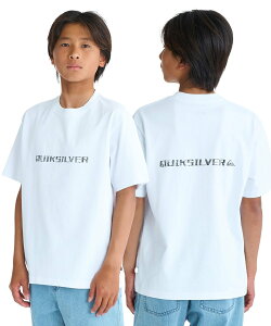 QUIKSILVER QUIKSILVER ���[�X DOUBLE SIDED QSMW ST YOUTH �y2026�N�t�ă��f���z �N�C�b�N�V���o�[ �g�b�v�X �J�b�g�\�[�ET�V���c �u���b�N �z���C�g