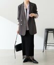 【リバイバル】ウールライクダブルジャケット/カセット服
