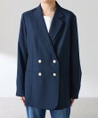【リバイバル】ウールライクダブルジャケット/カセット服