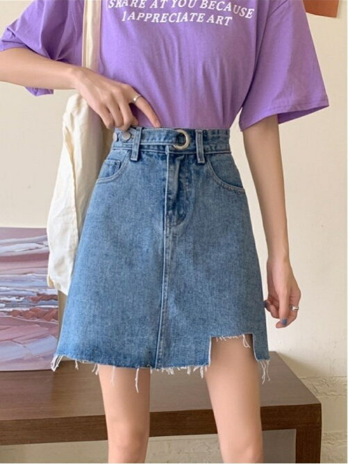 Zoe Jenko W ウエストベルトカットオフデニムスカート Rakuten Fashion 楽天ファッション 旧楽天ブランドアベニュー Be1261