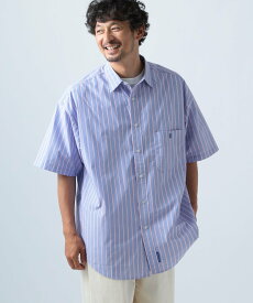 【SALE／55%OFF】BAYFLOW (M)STRオーバーサイズシャツ ベイフロー トップス シャツ・ブラウス ブルー イエロー