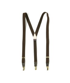 BEAMS F ALBERT THURSTON / ヘリンボーン サスペンダー 25mm ビームス メン ファッション雑貨 ベルト ブラック ブラウン【送料無料】