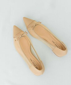 【SALE／40%OFF】RODE SKO 『MADE IN JAPAN』ポインテッドシアーフラットシューズ ロデスコ シューズ・靴 バレエシューズ ベージュ ブラック【送料無料】