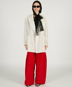 PRANK PROJECT �V�A�[�I�[�o�[�W���P�b�g / Sheer Oversized Jacket �v�����N �v���W�F�N�g �W���P�b�g�E�A�E�^�[ �e�[���[�h�W���P�b�g�E�u���U�[ �u���b�N�y���������z