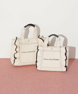 JILL by JILL STUART フリルトート大 ジル バイ ジル スチュアート バッグ その他のバッグ ホワイト ブラ…