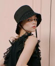 【LOULOU WILLOUGHBY】スカラップブリムバケットハット