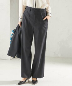 【SALE／40%OFF】SHIPS WOMEN ＜手洗い可能＞DELEGANT ストレート パンツ(セットアップ対応) シップス パンツ その他のパンツ ブラウン ネイビー ベージュ【送料無料】