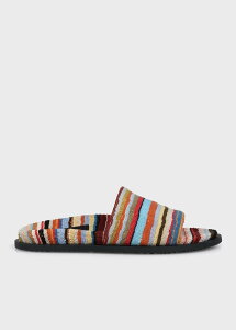 Paul Smith Signature Stripe �T���_�� �|�[���E�X�~�X �V���[�Y�E�C ���̑��̃V���[�Y�E�C�y���������z