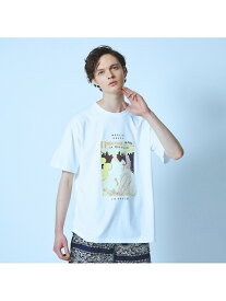 【SALE／30%OFF】ABAHOUSE LASTWORD 【LAUTREC/ロートレック】MoulinRouge Tシャツ アバハウス トップス カットソー・Tシャツ ホワイト ブラック ブルー【送料無料】