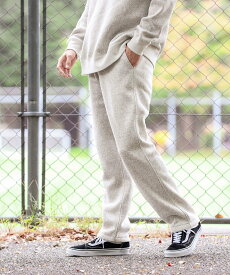【SALE／40%OFF】B:MING by BEAMS 【保温/裏起毛/美シルエット】ライトフリース イージーパンツ 25AW メンズ テーパード ビーミング ライフストア バイ ビームス パンツ その他のパンツ グレー ネイビー【送料無料】