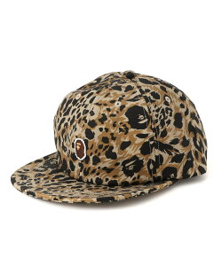 A BATHING APE (M)WILD LEOPARD PATTERN ONE POINT CAP M A xCVO GCv Xq Lbv lCr[ x[Wyz
