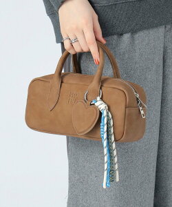 BEAMS HEART WOMEN �`���[���t�� �{�X�g�� �o�b�O 26SS �r�[���X �n�[�g �o�b�O �{�X�g���o�b�O �u���E�� �u���b�N�y���������z