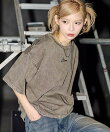ヴィンテージライクボックスシルエットプリントTシャツ【UNISEX】