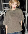 ヴィンテージライクボックスシルエットプリントTシャツ【UNISEX】