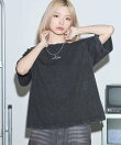 ヴィンテージライクボックスシルエットプリントTシャツ【UNISEX】