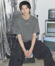 ヴィンテージライクボックスシルエットプリントTシャツ【UNISEX】