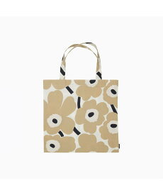 Marimekko Pieni Unikko ファブリックバッグ44X43cm マリメッコ バッグ トートバッグ ホワイト【送料無料】