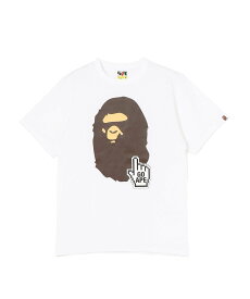 A BATHING APE BAPE ONLINE TEE M ア ベイシング エイプ トップス カットソー・Tシャツ ホワイト【送料無料】