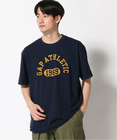 【SALE／40%OFF】GAP (U)GAP ATHLETICロゴ Tシャツ (ユニセックス) ギャップ トップス カットソー・Tシャツ グリーン オレンジ ネイビー