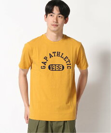 【SALE／59%OFF】GAP (U)GAP ATHLETICロゴ Tシャツ (ユニセックス) ギャップ トップス カットソー・Tシャツ グリーン オレンジ ネイビー