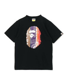 A BATHING APE (M)T-shirts ア ベイシング エイプ トップス カットソー・Tシャツ ブラック グレー ホワイト【送料無料】