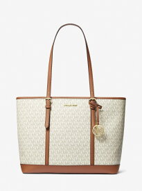 【SALE／74%OFF】MICHAEL KORS JET SET TRAVEL LG TZ SHLDR TOTE トートバッグ マイケル・コース バッグ トートバッグ ホワイト【送料無料】