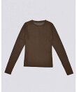 kiehtova/SHEER STRETCH TULLE TOPS/シアー ストレッチ チュール トップス 長袖
