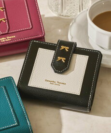 Samantha Thavasa Petit Choice ダブルリボン ミニ財布 サマンサタバサプチチョイス 財布・ポーチ・ケース 財布 ブラウン【送料無料】