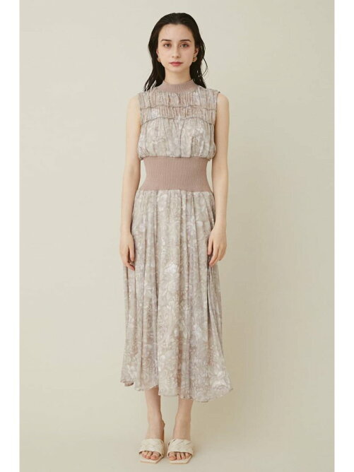 Rienda H Nギャザーシフォンノースリーブop Rakuten Fashion 楽天ファッション 旧楽天ブランドアベニュー Dg5267