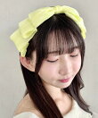 ボリュームリボンカチューシャ