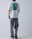 リネンライクカチオンテーパードワイドパンツ/セットアップ対応/接触冷感/軽量/吸水速乾/UVカット